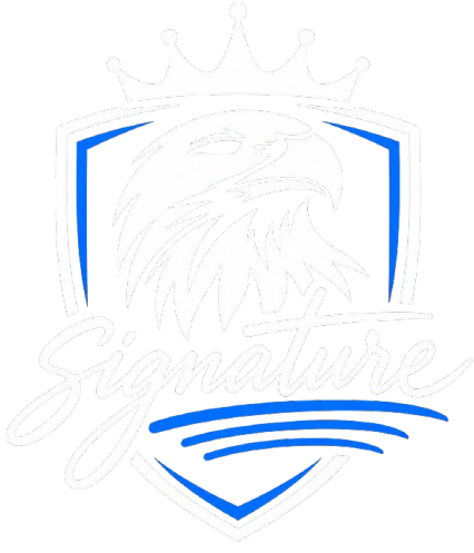 Logo do pacote Signature da Eagle Detailers Premium